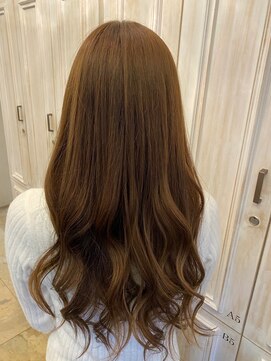 トリコ 梅田茶屋町店(trico) くせ毛風な巻き髪パーマ【トリコ梅田茶屋町店】