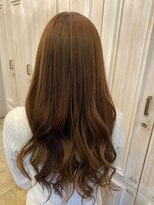 トリコ 梅田茶屋町店(trico) くせ毛風な巻き髪パーマ【トリコ梅田茶屋町店】