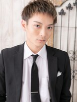 モッズヘア メン 上尾東口店(mod's hair men)&nbsp;≪mod's men≫ワイルドアップバング＆ハイトーンのモテマッシュC