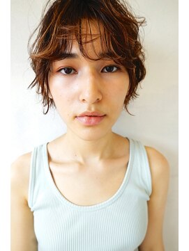 エン(enn.) クールショート×ショートパーマ