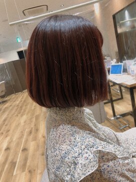 フィゼル あべのルシアス店(Aujua fizelle) チェリーブラウン＊増崎彩乃