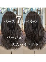 アッシュ 茗荷谷店(Ash) 【柔らかい印象】大人ハイライト