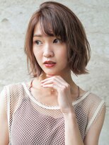 スタジオテオ(studio Teo)&nbsp;ナチュラルフリンジ小顔ボブ