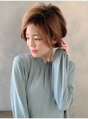 【THiRD 浅野】テラコッタカラーショート