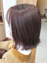 テラスヘア 新潟駅南(TERRACE hair)&nbsp;【色素改善】大人コーラルピンク