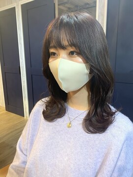 ヴィップルーム(viproom) 韓国くびれミディ☆ラベンダーブラウン