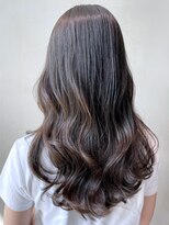 アイティーバイアルバム 下北沢店(IT by ALBUM)&nbsp;オリーブロング_ショコラベージュボブルフベビーバング_ba340951