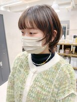 テトヘアー(teto hair)&nbsp;マッシュウルフ、アッシュブラウン、ショートウルフ