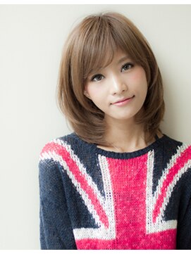 アフロート 武蔵小杉(AFLOAT) 20代30代40代 大人かわいいひし形内巻きウルフカットレイヤー