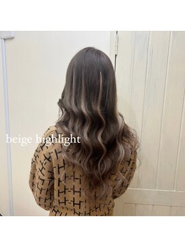 クラナ(clana) beige highlight