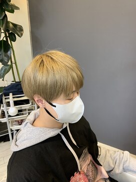 エイチアンドシーヘア(H&C HAIR) ダブルブリーチ+カラー