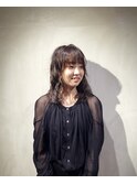 くせを活かしたニュアンスパーマ