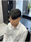センターパートフェード