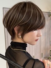 ハイライトカラーだけじゃない！ワンカラーでもデザイン性溢れるYOLOのヘアスタイル＊[小岩]