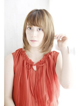 シュシュット(chouchoute) 髪質改善前髪インナーグレージュピンクベージュマチルダボブ/104