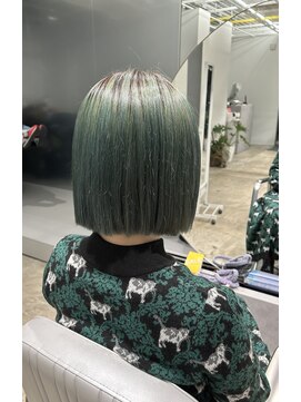 ギグスプラス(gigs+) ルーツカラー×グリーン