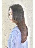 髪質改善/韓国/セミディ/縮毛矯正/シアカラー/カール
