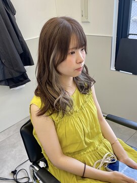 ゴウトゥデイシェアサロン 町田店(GO TODAY SHAiRE SALON) 夏らしい明るめホワイトベージュカラー♪