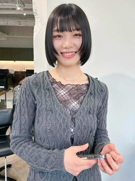 ラヴィズム 松崎店(LUVISM) ￥ミニボブ/ブリーチ切りっぱなし新潟東区松崎