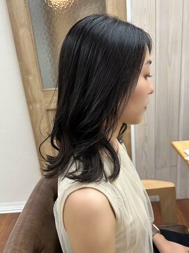 リミエ(RIMIE) #質感再整#質感再整カラー#CBD#オリーブグレー