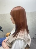 オレンジブラウンカラー