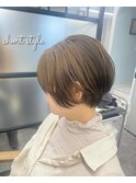 丸みショート/大人かわいい/似合わせカット/ショート