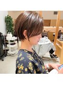 【お顔型別カット】美フォルムショート