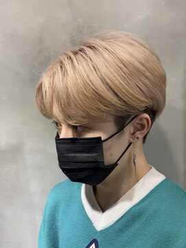 メンズヘアセンス 渋谷(MEN'S HAIR SENSE) 韓国風カルマセンターパート