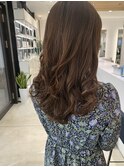 コテ巻き風パーマ