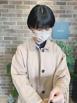 デルタ(Delta) #ワイドバング#前髪#ショートボブ