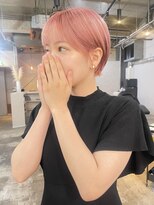 コモダ 神戸三宮(comoda)&nbsp;ピンク / ショートヘア / ブリーチ / ハイトーン