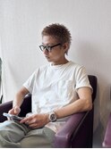 ハイトーンベリーショート