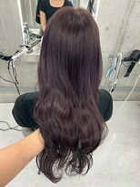 シイム(CYM)&nbsp;透明感ダークグレージュ/艶髪ロング