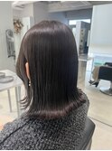 切りっぱなしボブ