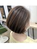 【大人女性おすすめ】カット＋白髪ぼかしハイライト￥14410→￥13340