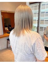 ヤイエ 青山店(yiye)&nbsp;ブロンドヘア/ハイトーンカラー/ブリーチケアカラー