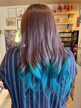 ヘア メイク ココ(hair make coco) ブリーチ２回×グラデーションカラー★