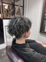 ステディー(Steady)&nbsp;ホワイトメッシュパーマスタイル