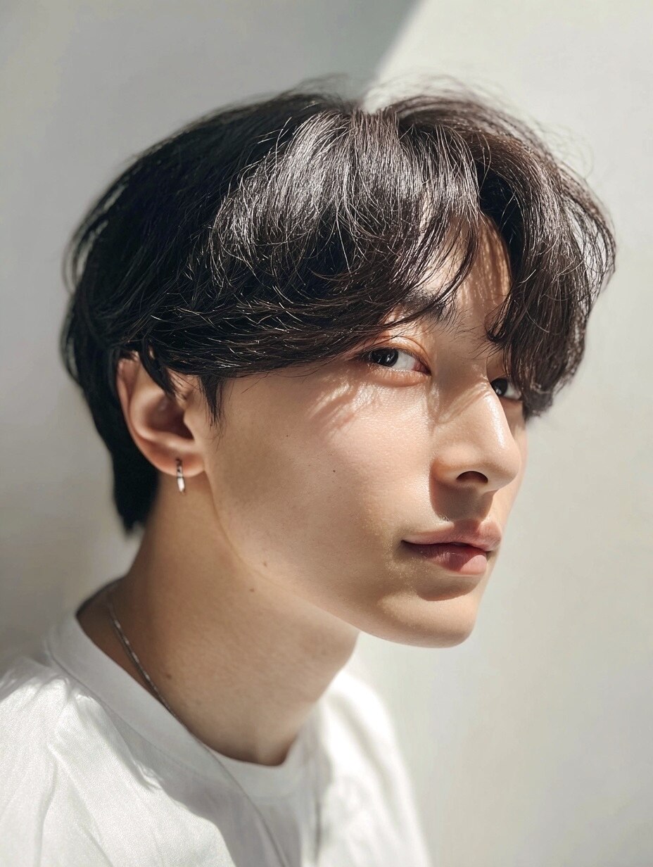  Men'sフレームデザインカット＋シャンプー＋クイックスパ￥4500