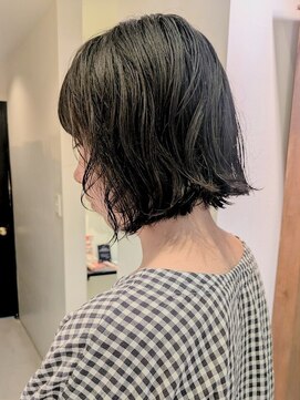 アンジェリカ(Angelica) ボブパーマ/黒髪ボブ/ニュアンスパーマ