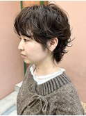 ショートパーマ♪