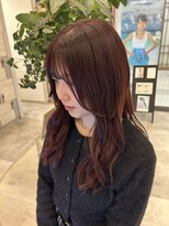 アストレアバイイーリス(ASTRAEA by Iris)&nbsp;顔まわりカット×レッドカラー