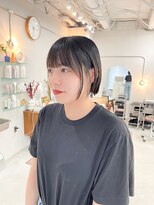 ヘアー アイス カンナ(HAIR ICI Canna) 20代30代大人かわいいショートボブx小顔