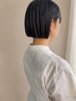 フレーム 博多店(FRAME)&nbsp;ぷつっとラインのミニボブ