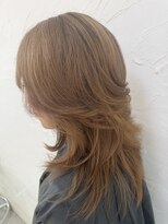 ヂルチヘアー(zilch hair) ベージュカラーロングレイヤー