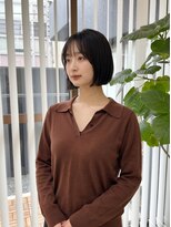 モードケイズ マノン(MODE K's MANON) 【王道愛され】切りっぱなしボブ×艶カラー