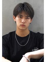 ブランニュー オーバー 難波店(Brandnew over)&nbsp;【Brandnew】メンズカット＿シースルーマッシュ＿軽めマッシュ