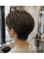 髪質改善Lino hair/縮毛矯正/白髪ぼかし/ハイライト/メンズカット【リノヘア】 フェザーパーマ/メンズパーマ/2ブロック/マッシュレイヤー