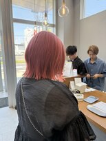 エマピボット 中川本店(EMA PIVOT)&nbsp;コーラルピンク × ボブ