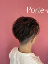 ポルトボヌール(Porte-Bonheur)&nbsp;レッドオレンジハイライトカラー